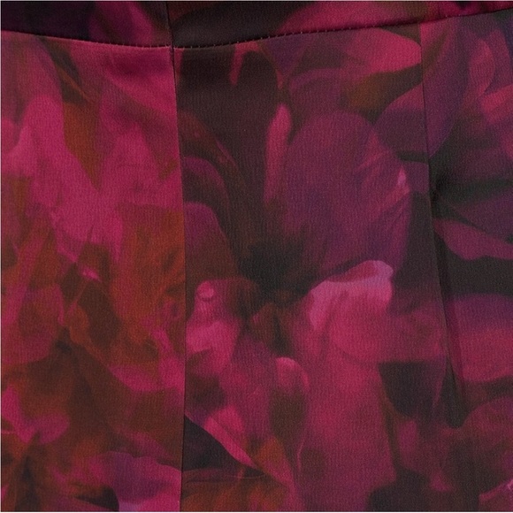 Alex Marie Hazel Floral Halter Neck Asymmetrical Dress  Size 14 P NWT - Picture 3 of 8